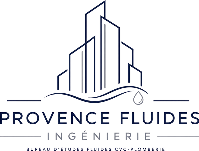 Logo Provence Fluides Ingénierie — bureau d'études fluides CVC et plomberie